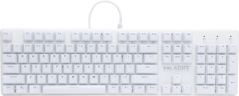 Armaggeddon MKA-13R CRYSTAL Wired USB Gaming Keyboard(White)