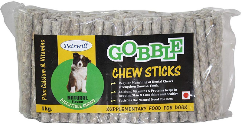 petswill CHEW Sticks Natural Flavor Grey Dog Chew(1 kg, Pack of 1)