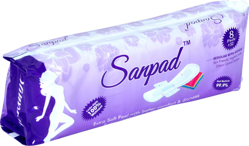 sanpad regular soft feel (pack of 5) Sanitary Pad(Pack of 5)