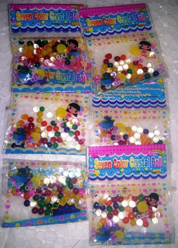 anabgi ANAB and Vibrant water beads / Cheap water beads / magic gel crystal water beads (2 X 1 inches)