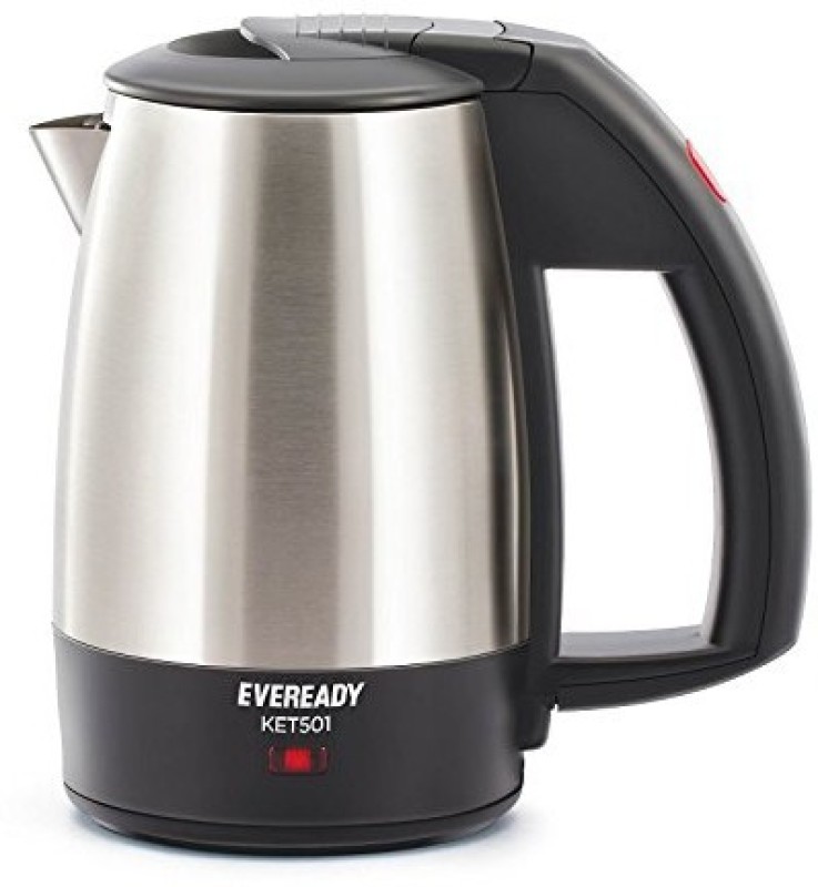 Eveready Present Electric kettle KET501 high quality product Electric Kettle(0.5 L, Silver)