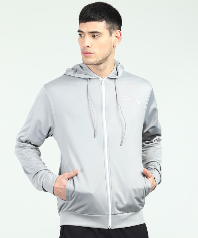 Reebok full sleeve hot sale solid men's jacket