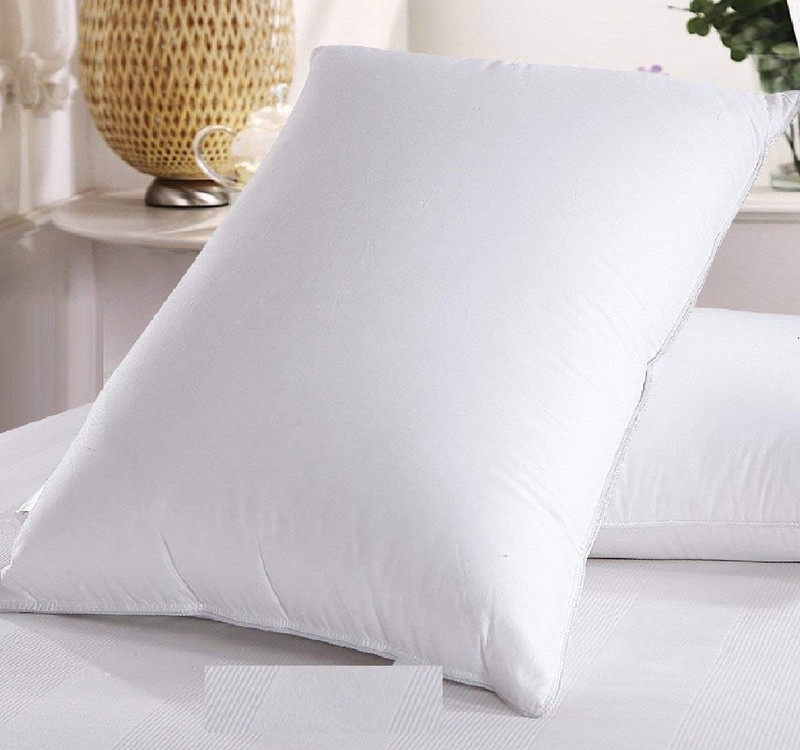 changers Solid Bed/Sleeping Pillow Pack of 1(White)