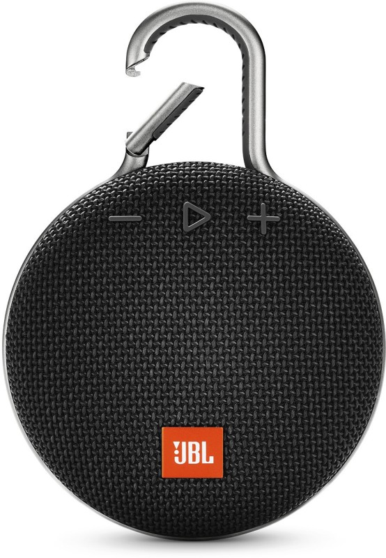 JBL CLIP 3 Portable Bluetooth Speaker(Black, Stereo Channel)