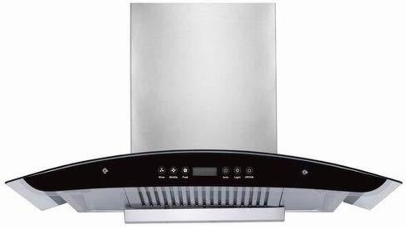 health pure Rex 60 cm (auto-clean) Wall Mounted Chimney(grey 1100 CMH)