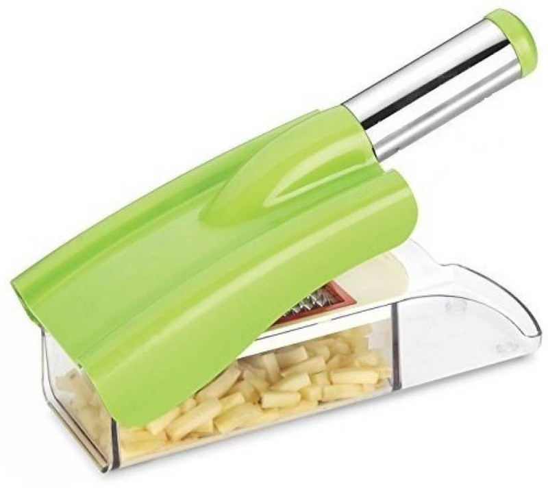 circlex POTATO CHIP Vegetable & Fruit Grater & Slicer(1 PCS WITH 2 BLADES)