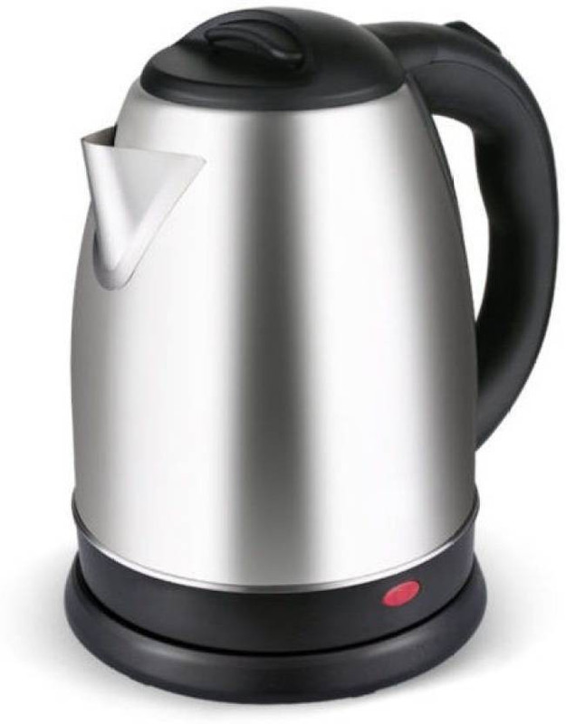 KitchenFest 1.8 L Stainless Steel Cordless Tea/Coffee/Hot Water Boiler Electric Kettle(1.8 L, Silver, Chrome)