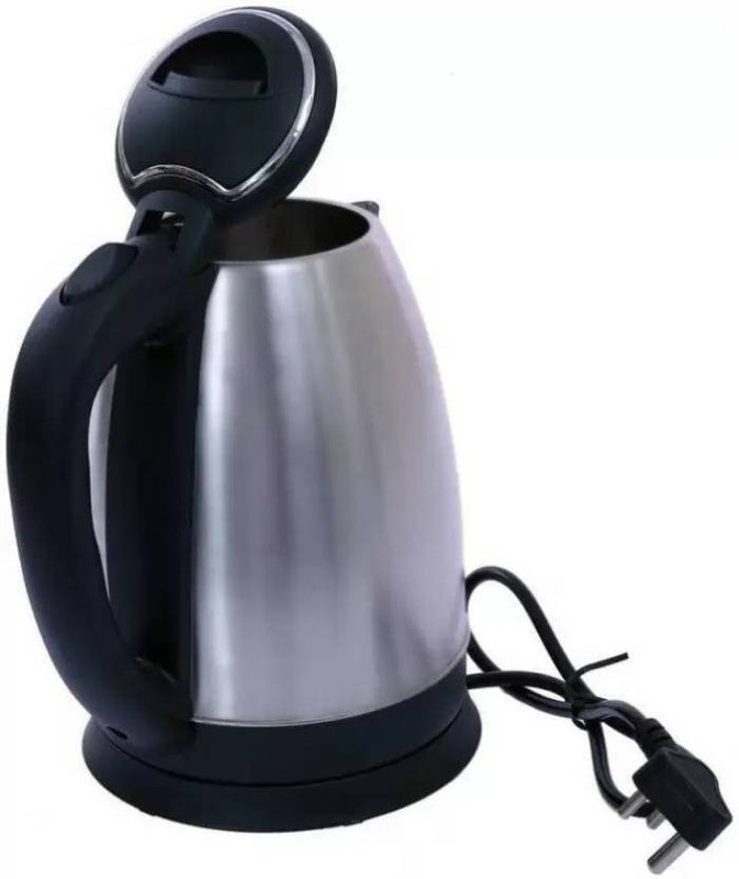 KitchenFest 1.8Ltr Stainless steel Multipurpose Electric Kettle(1.8 L, Silver, Chrome)