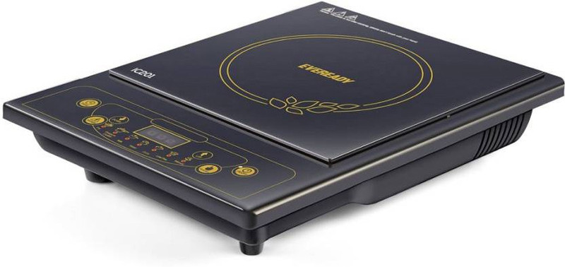 Eveready IC201 Induction Cooktop(Black, Push Button)