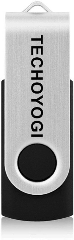 TechOYogi Pen Drive 16 GB Pen Drive(Black)