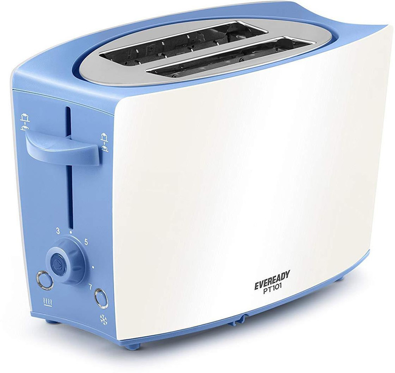 Eveready PT101 750 Pop Up Toaster(Blue)