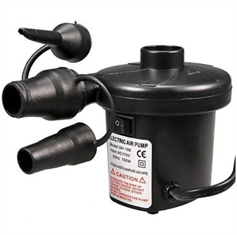 azin Electric Air Pump Inflatable Furniture Pump Float, Inflatable Furniture Pump(Black)