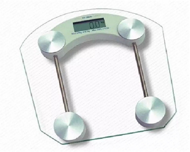 Kumar Retail Personal Health Human Body Weight Machine 8mm square Glass Weighing Scale Weighing Scale(White)