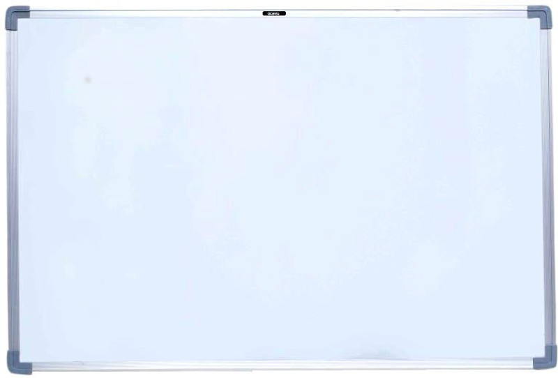 zintalic Non Magnetic 2*1.5 Feet Whiteboards(Set of 1, White & Green, Black no)