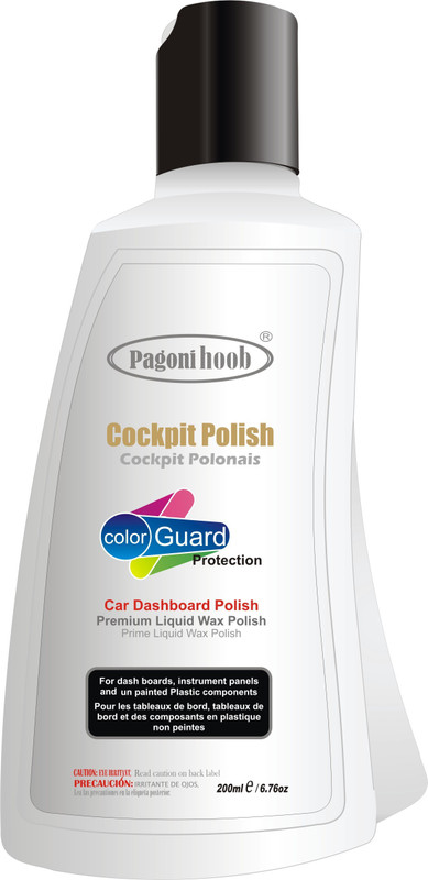 pagoni hoob Pagoni Hoob High Quality Premium Car Liquid Wax Cockpit Polish PHCP200 Vehicle Interior Cleaner(200 ml)