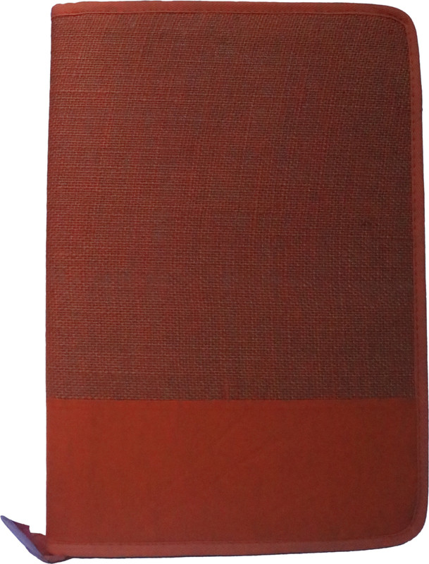 moshaqa Wooden Cloth File Folder(Set Of 1, Orange)