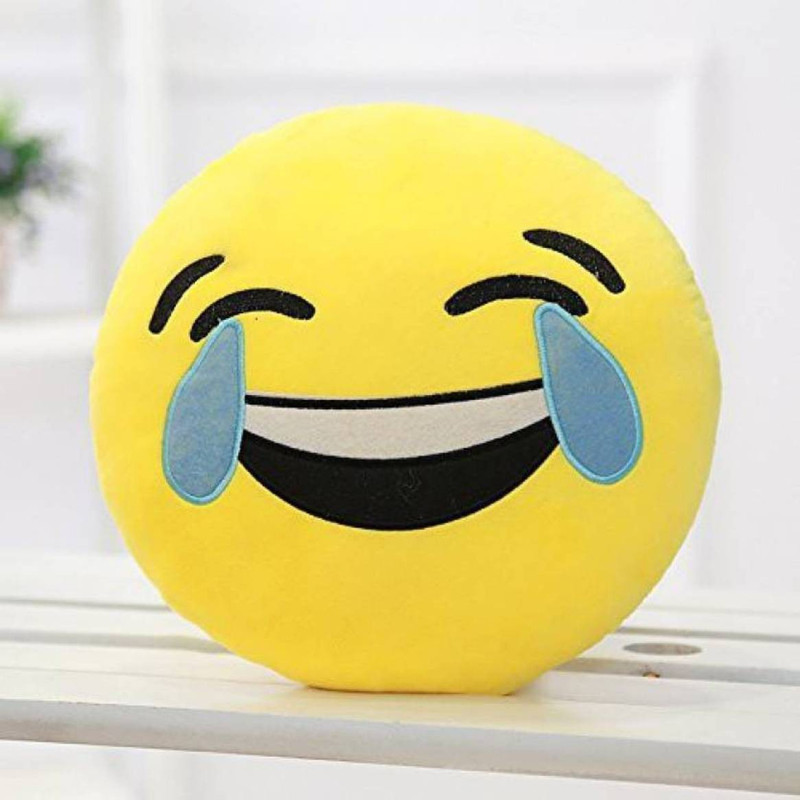 royal aditya Microfibre Round Decorative Cushion Pack of 1(Yellow)