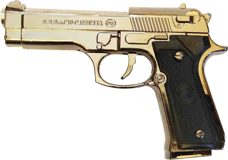 vk mart Steel Gun Lighter Set Of 1 (Mini) Pocket Lighter(Multicolor)