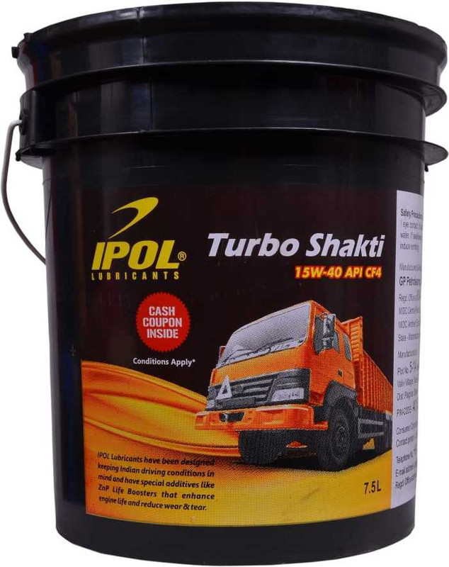ipol TURBO SHAKTI CF 4 TURBO SHAKTI CF 4 Engine Oil(7.5 L)