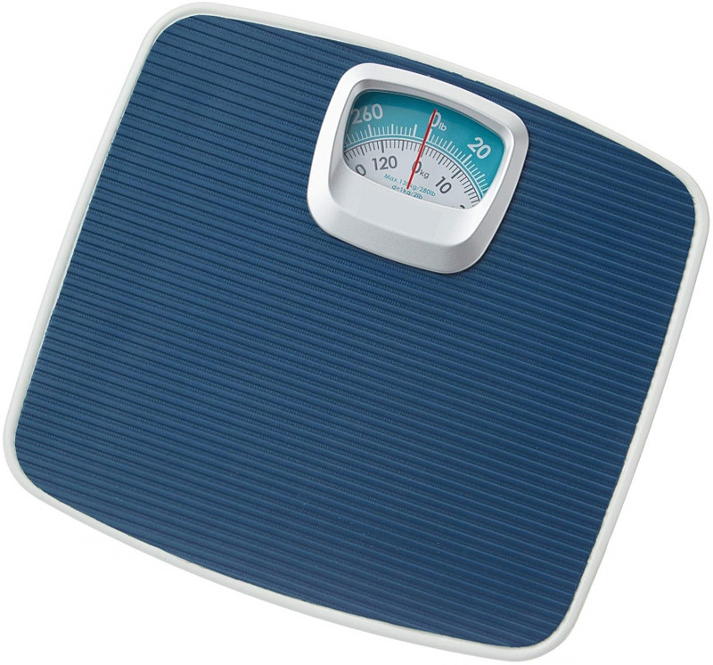Rorian Analog Weight Machine For Human Capacity 120Kg Analog Weighing Scale(Blue)