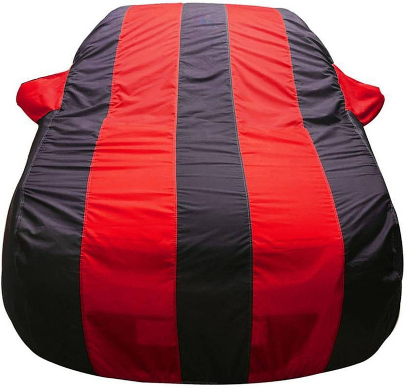 ask Car Cover For Tata Indica Vista (With Mirror Pockets)(Red, Blue)