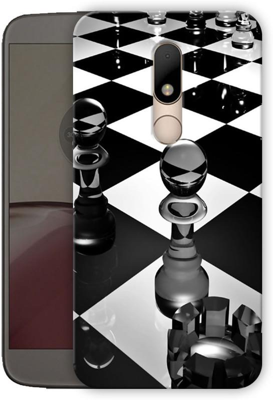 polymol Back Cover for Motorola M(glass chess board, Hard Case)