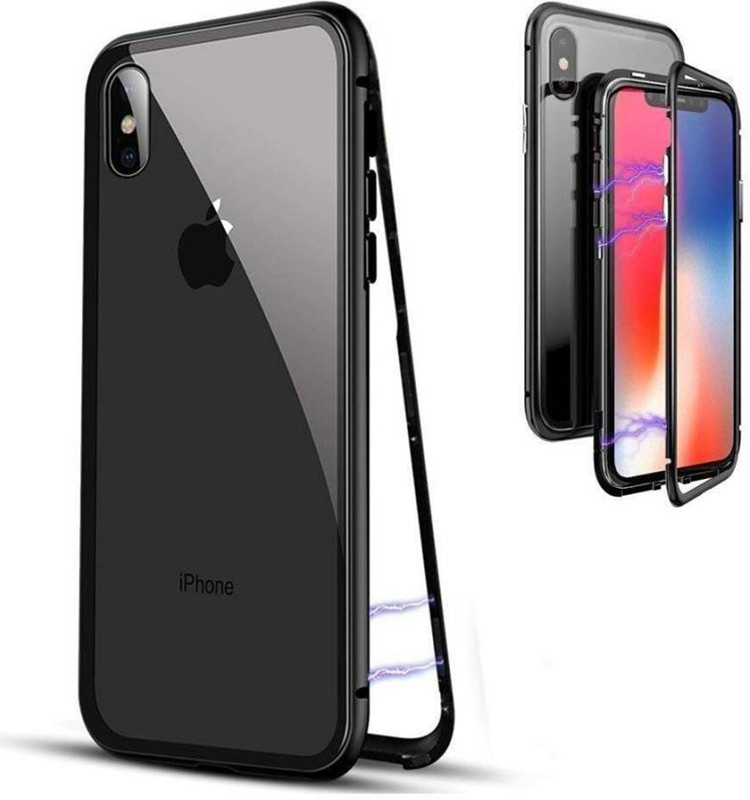helo kuki Bumper Case for Apple iPhone XS(Black, Dual Protection)