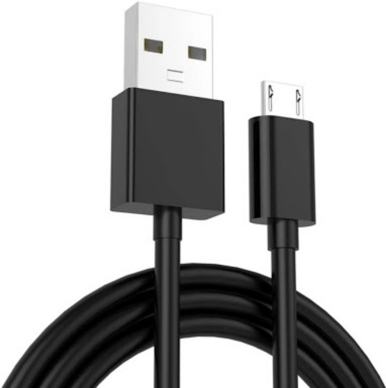 pash USB Data Transfer/Sync Cable Compatible With 2S Prime Micro USB Cable(Compatible with All Smartphones, Tablets and MP3 player, Black, Sync and Charge Cable)