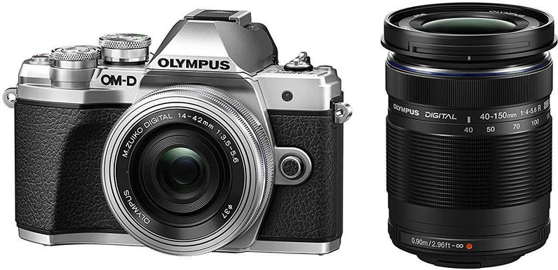 Olympus OM-D E-M10 MarkIII Mirrorless Camera Double Zoom kit 14-42mm EZ & 40-150mm(Silver) Olympus OM-D E-M10 MarkIII Mirrorless Camera Double Zoom kit 14-42mm EZ & 40-150mm(Silver)