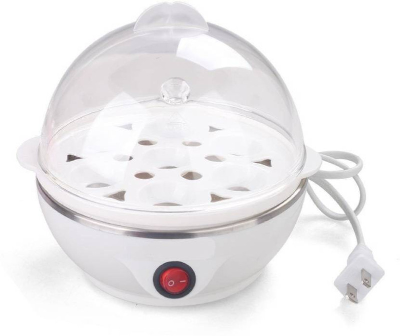 LS Letsshop Electric 7 Egg Electric Steam Boiler Egg Cooker(White, 7 Eggs)