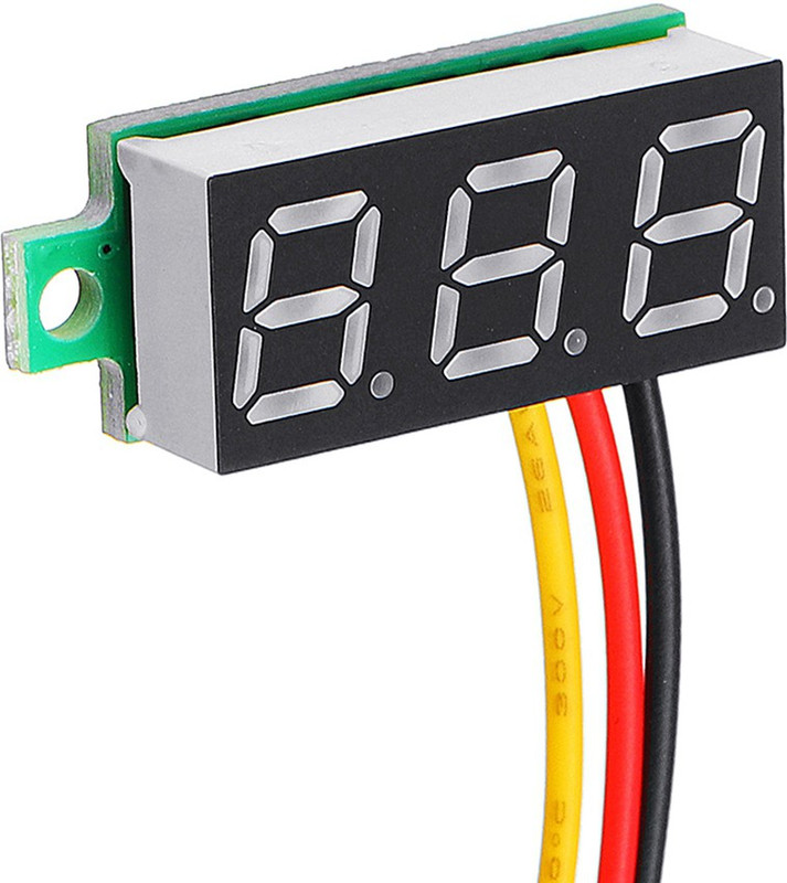 geekcreit Geekcreit® Red Led 0.28 Inch 2.5V-30V Mini Digital Volt Meter Meter Electronic Hobby Kit