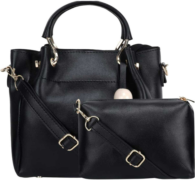 talat fashion Women Black Shoulder Bag