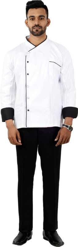 v2uniforms White Organic Cotton Kitchen Linen Set