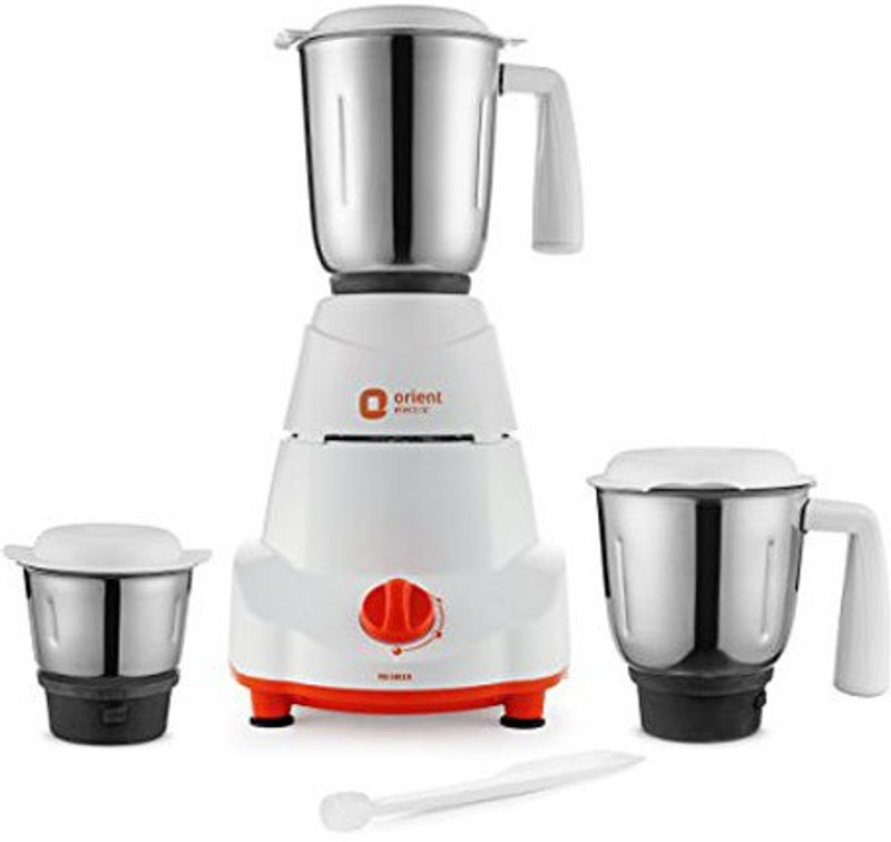 Orient orient_elite 500 Mixer Grinder(White, 2 Jars)