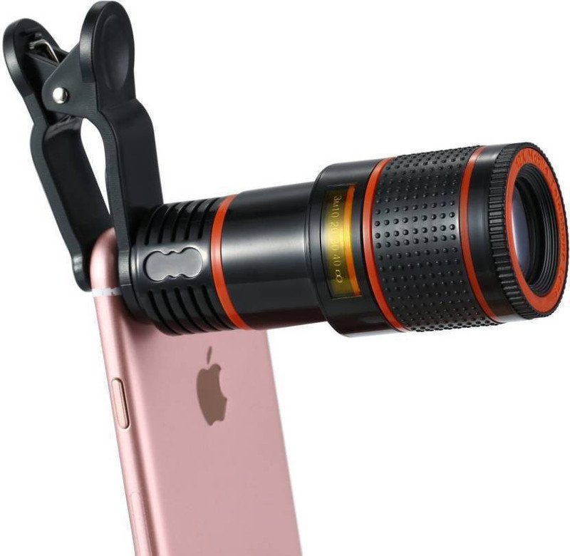 mobaccx 12x Zoom Telescope Universal Camera Lens Optical Zoom Universal High Definition Focus Mobile Phone Lens