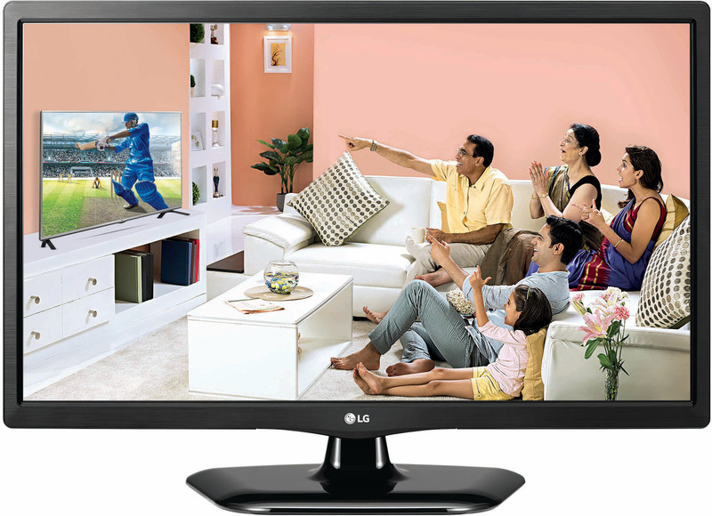 LG 23.6 inch HD Monitor (24MN39HM-PT)(HDMI, VGA, Inbuilt Speaker)