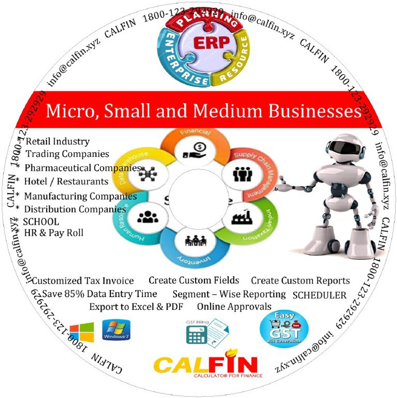 calfin AllInOne GST BILLING SOFTWARE(Life Time)