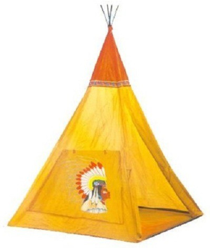 tully Polyester Kids Light Weight, Water and Fire Proof Indian Tent (Multicolor, Jumbo Size)(Multicolor)
