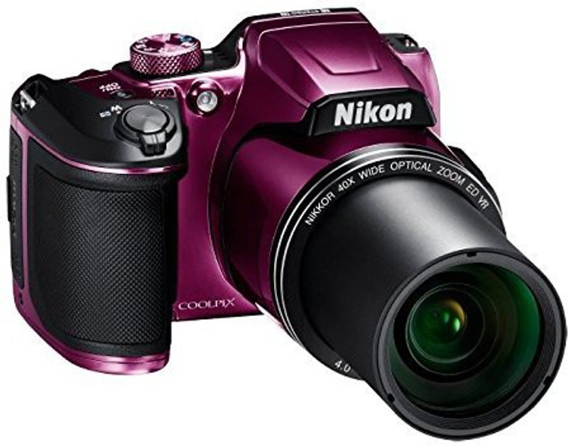 Nikon Coolpix Coolpix B500 16MP Point and Shoot Camera with 40x Optical Zoom (Purple) + HDMI Cable + 16 GB SD Card + Carry Case and Philips BT1210 Cordless Beard Trimmer FREE(16 MP, 40x Optical Zoom, 4x Digital Zoom, Purple)