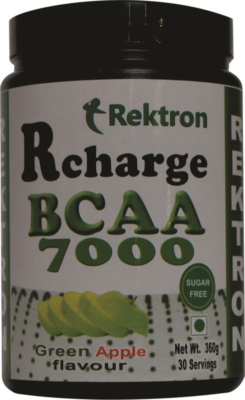 rektron RCharge BCAA 7000 BCAA(360 g, Green Apple)