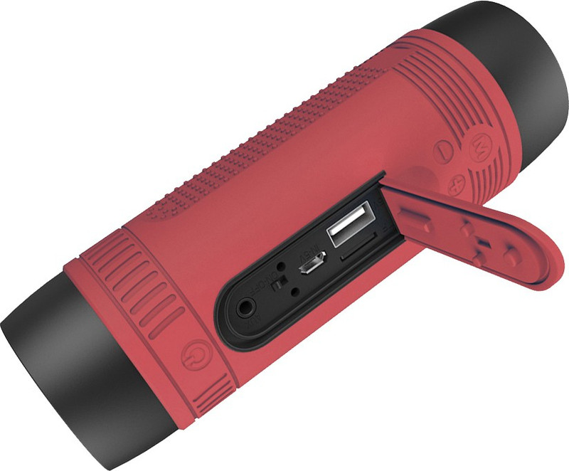 Ford Tech S1 Waterproof Bluetooth Speaker With Super Torch Fm Tuner Usb Port