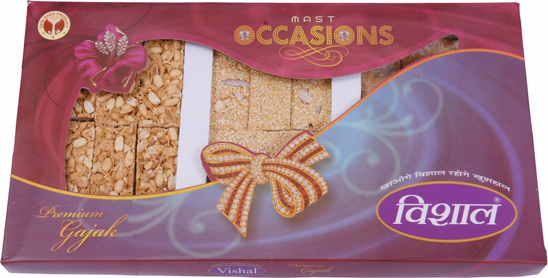 VISHAL Ocassions Premium Gajak Box (1050 gm) Festive Gift Box(1050 g)