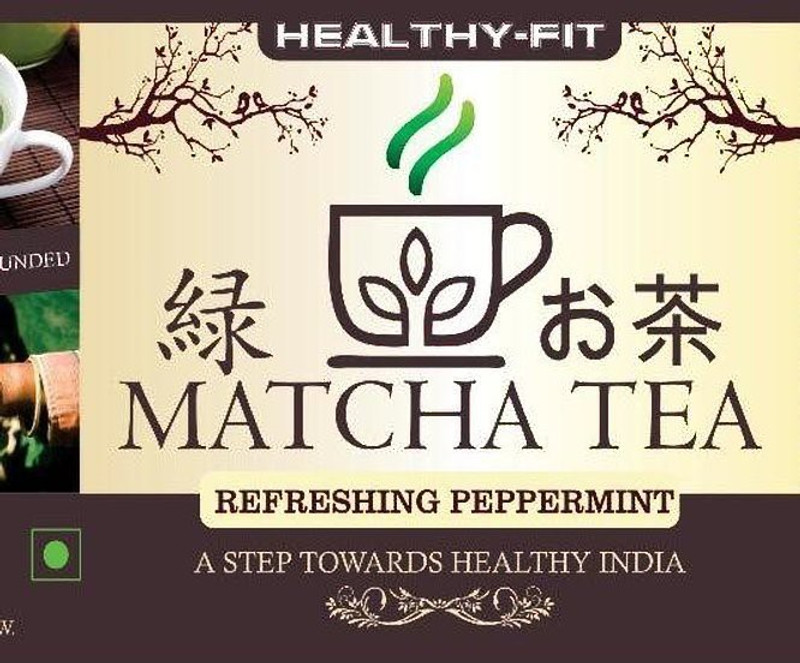 HEALTHY FIT REFRESHING PEPERMINT MATCHA Peppermint Matcha Tea Tin(50 g)