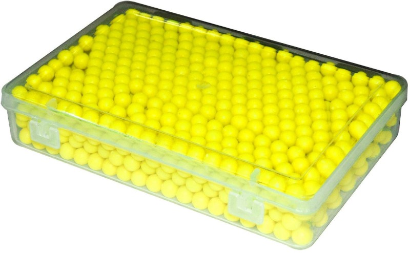 Something4u 1000 Pcs 6 MM Plastic BB Bullets for Toy s & Air .(Yellow)