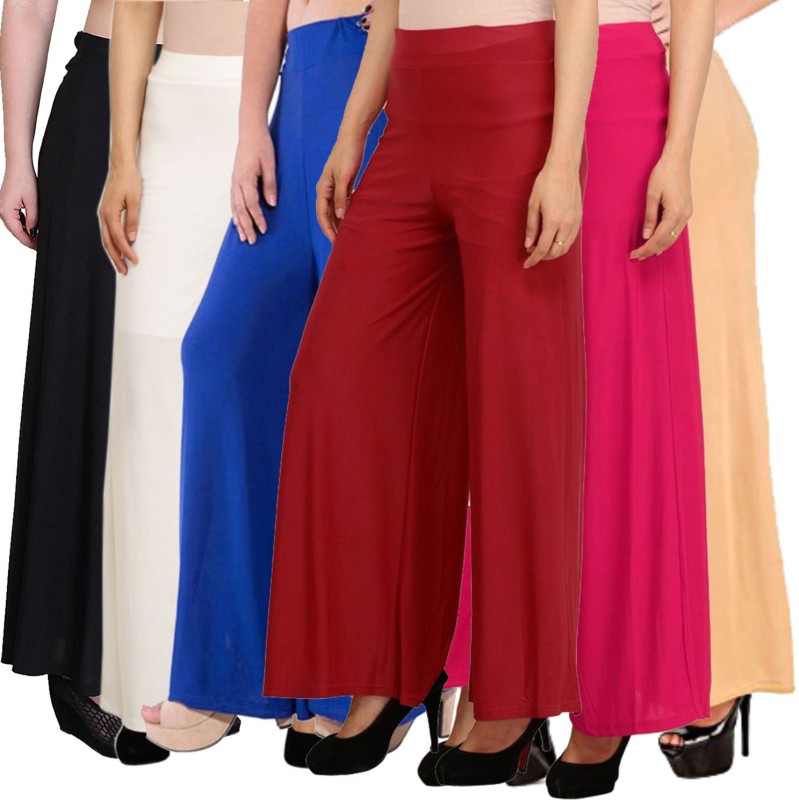 Pixie Relaxed Women Multicolor Trousers