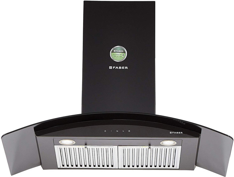 Faber Hood Feel Plus 3D T2S2 BK TC LTW 90 Wall Mounted Chimney(Black 1095 CMH) Faber Hood Feel Plus 3D T2S2 BK TC LTW 90 Wall Mounted Chimney(Black 1095 CMH)