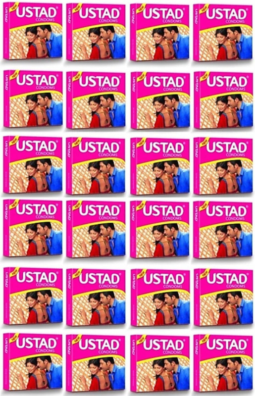 USTAD CONDOM Condom(Set of 168, 168 Sheets)