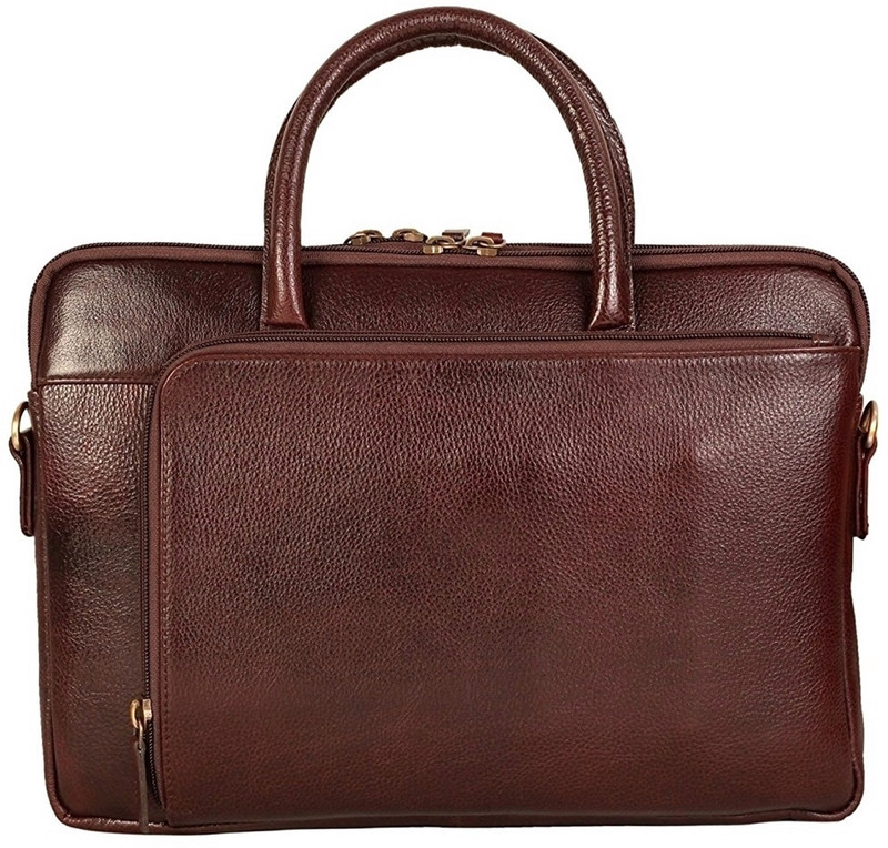 Bag Jack 16 inch 16 Trolley Laptop Messenger Bag(Brown)