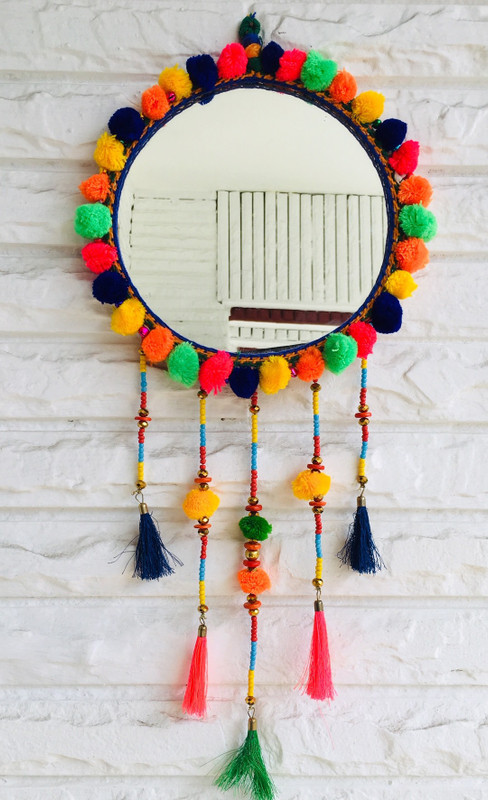 handmade pledge HP57 Decorative Mirror(Round)