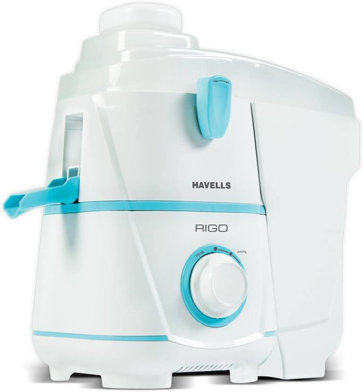 Havells dohcdgj00827 Rigo Juicer 500 Juicer(White/Lifht Blue)